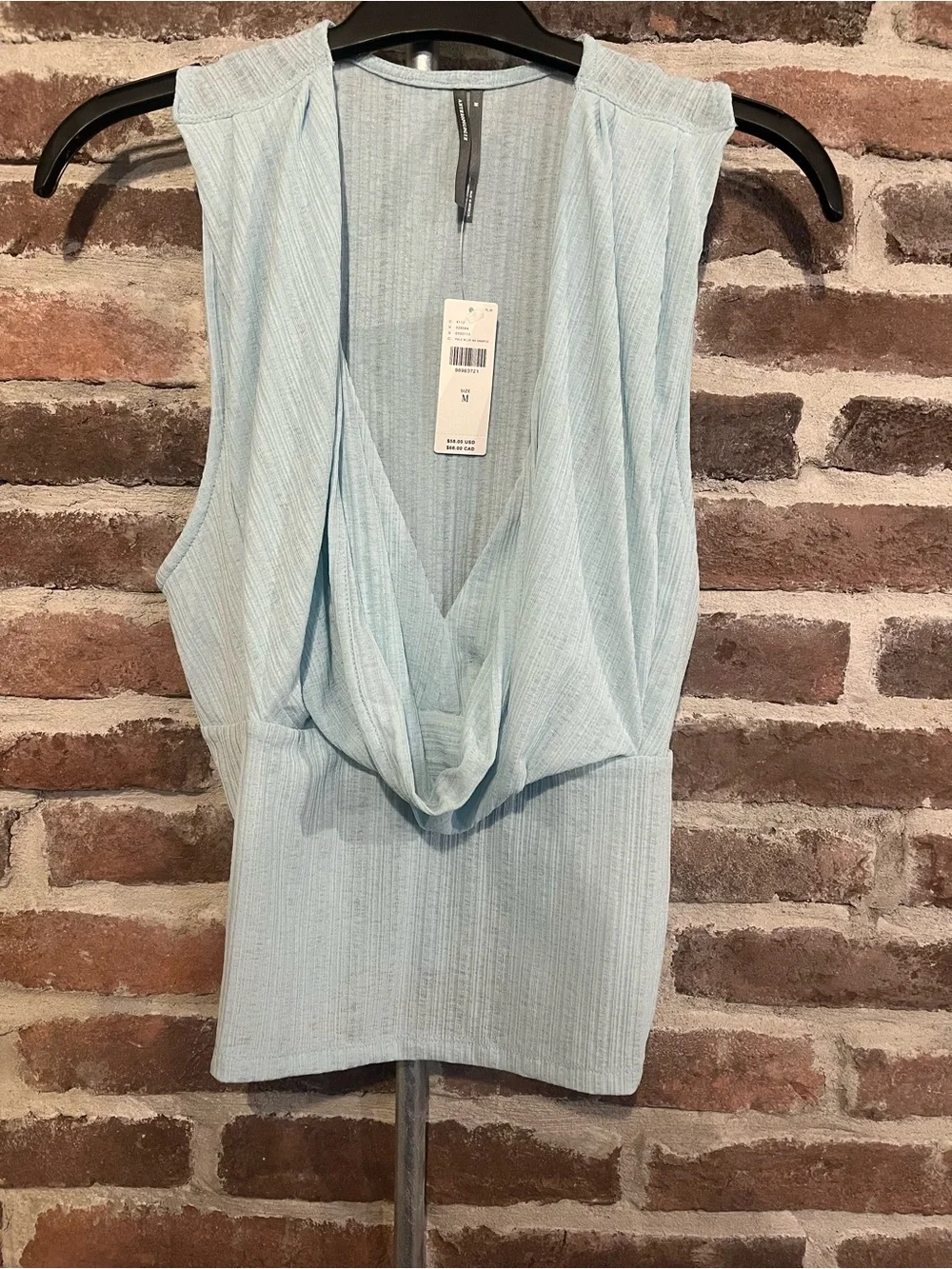 NWT Anthropologie Cropped Cowl-Neck Top - Picture 5 of 12